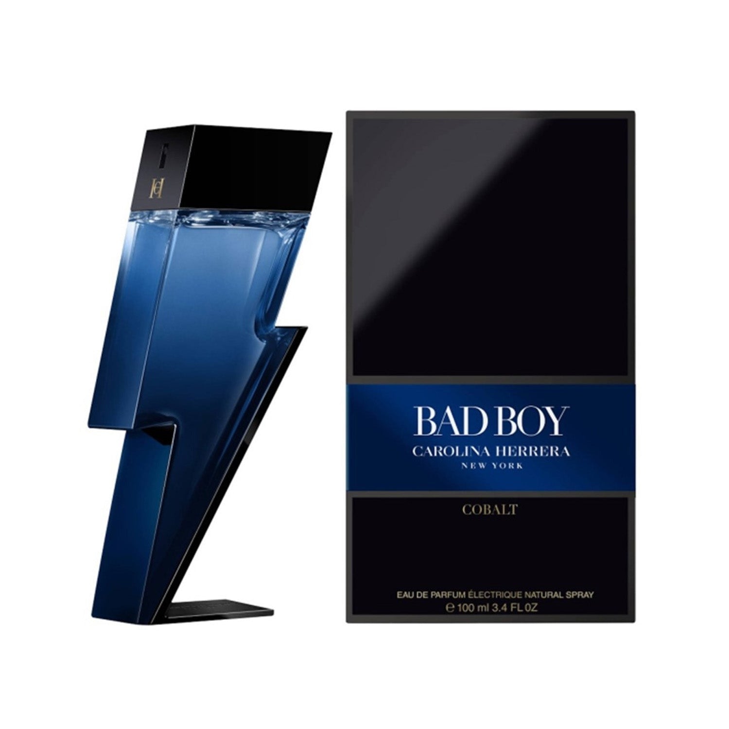 Carolina Herrera Bad Boy Cobalt Cologne Parfum - For Men