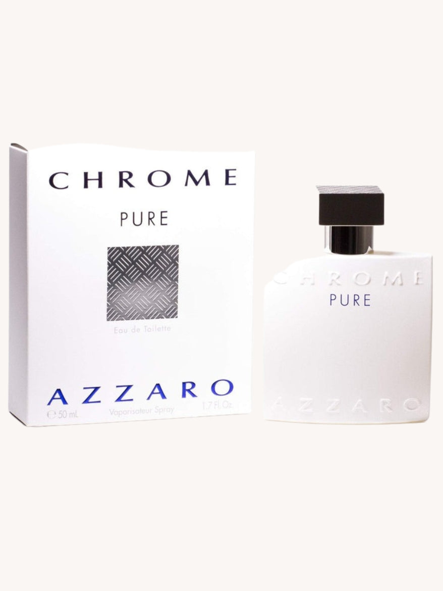 Azzaro Chrome Pure Cologne Eau De Toilette - For Men
