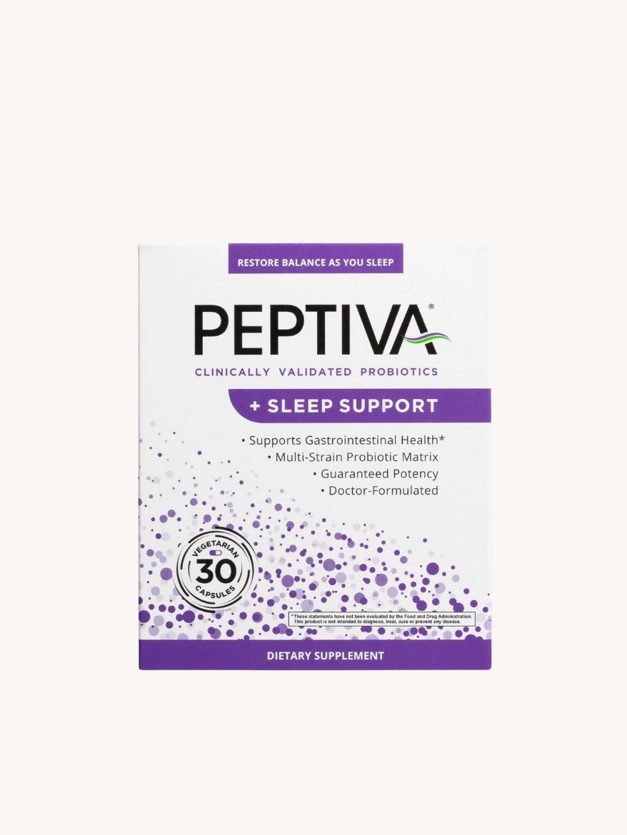 Clinically Validated Probiotics + Sleep Support - 30 Capsules