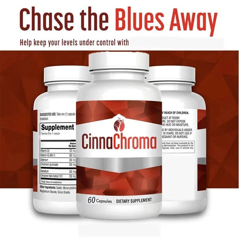 CinnaChroma 60 Cinnamon Capsules