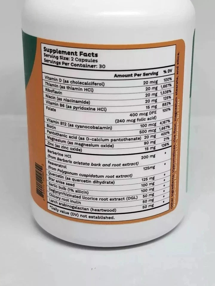 Emma Relief Supplement Konsciens, 60 Capsules