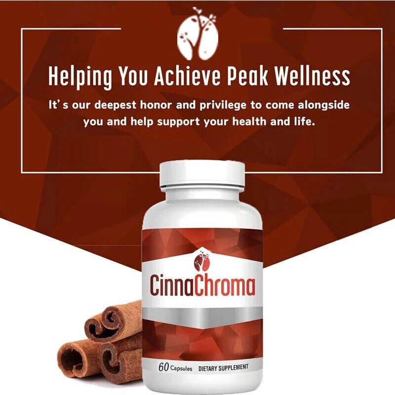 CinnaChroma 60 Cinnamon Capsules