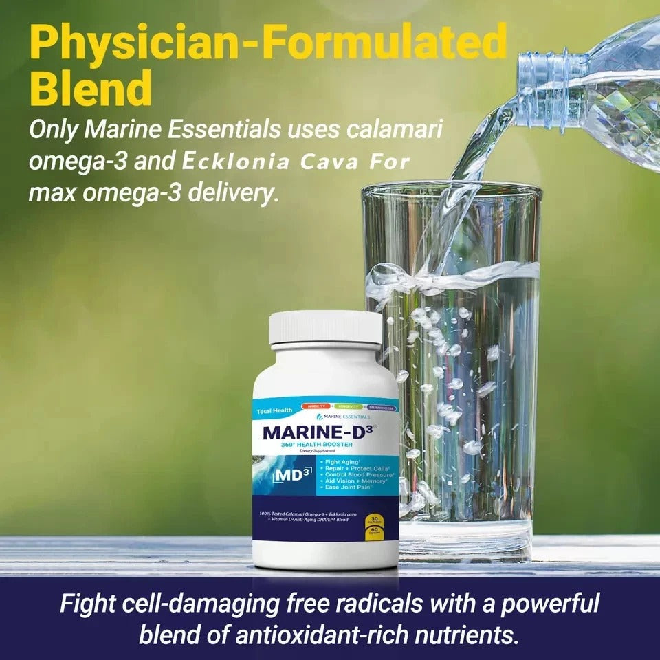 Marine Essentials | Marine-D3 | Anti-Aging (60 Capsules)