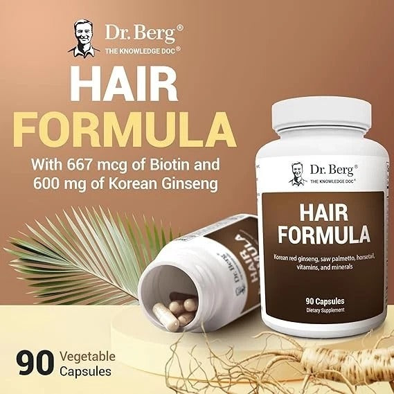 Hair Formula - Hair, Skin, and Nails Vitamins, 90 Capsules